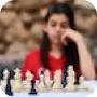 Image of chess player, playing chess